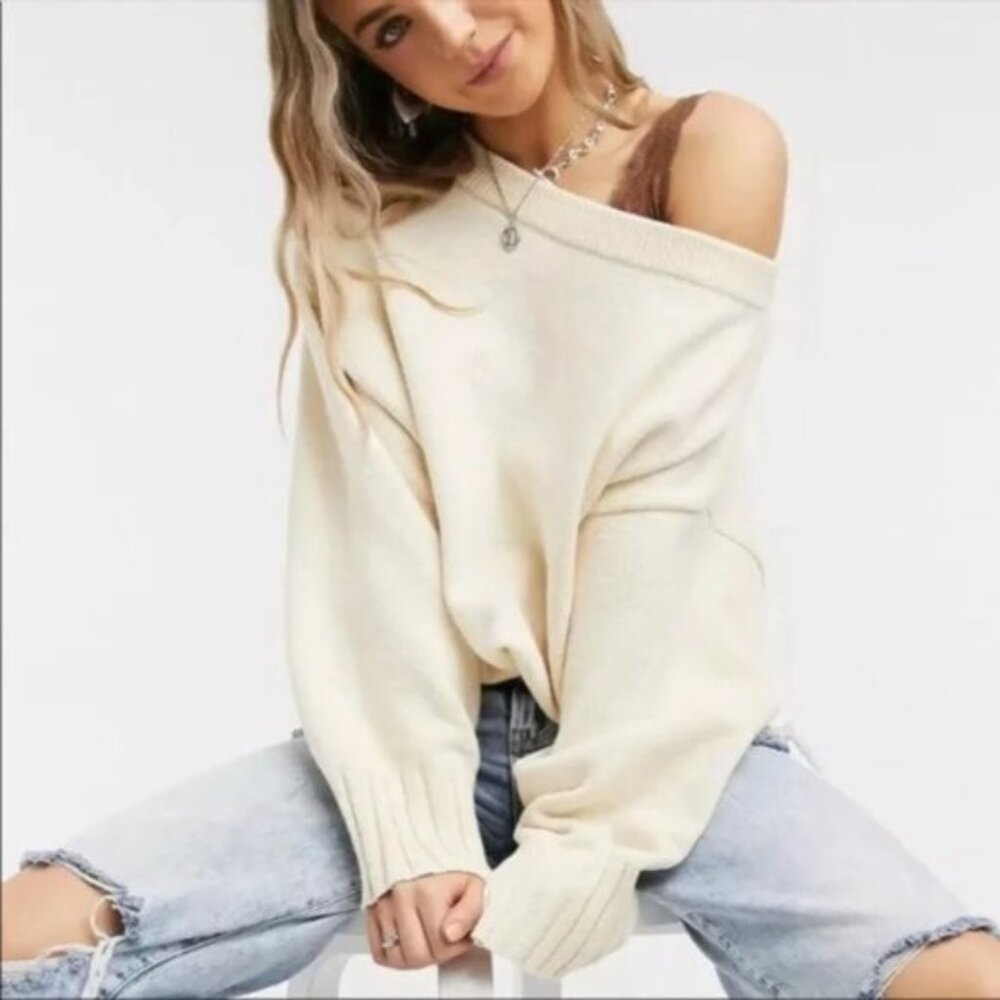 FREE PEOPLE Street Fair Tunic Sweater